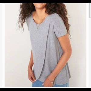 Old Navy Maternity Cross Front Nursing Top (Lot of 2)